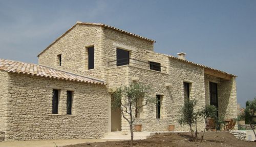 Construction d'une maison Ã  Gordes