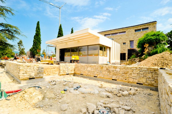 Rénovation et extension d'un mas au coeur du Luberon