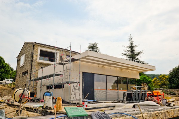 Rénovation et extension d'un mas au coeur du Luberon